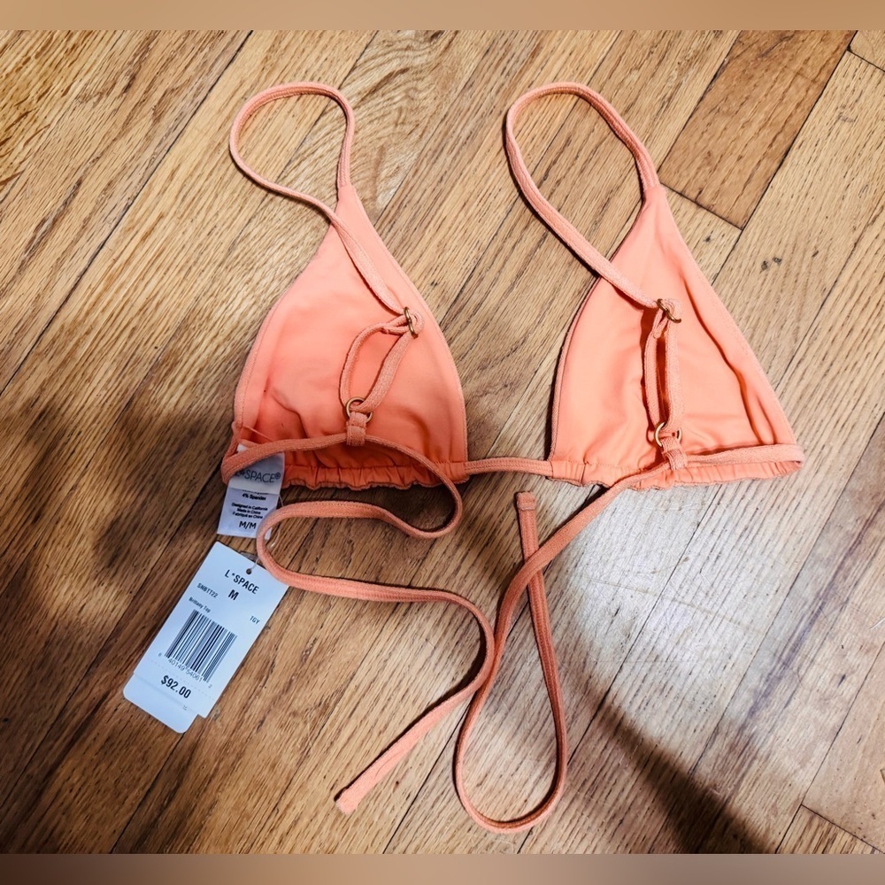 L*Space Brittany Bikini Top in orange - Picture 4 of 5